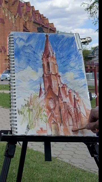 Рисуем на пленэре, день 209.