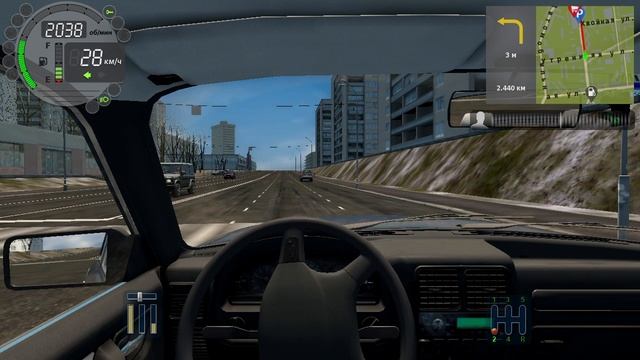 310) City Car Driving 2.396 км Алердерп - Тракторная 2.521 км Утренняя - Загородный