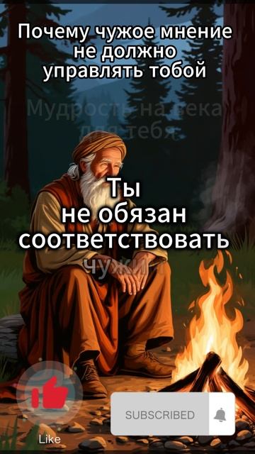 Почему чужое мнение не должно управлять тобой