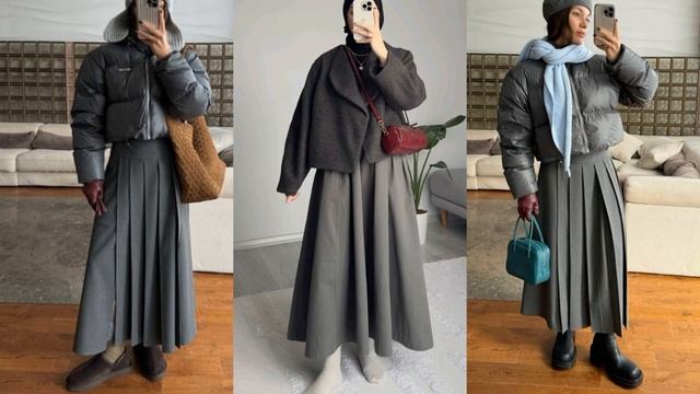 ЗИМНИЕ ЮБКИ МАКСИ 2025💖КАК ВЫГЛЯДЕТЬ ЖЕНСТВЕННО ТЕПЛО