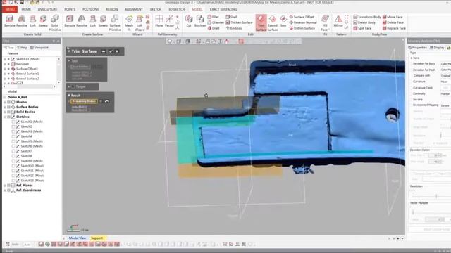 Geomagic Design X реверс инжиниринг