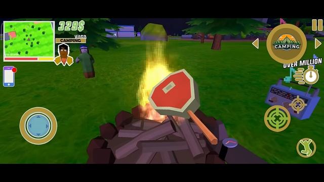 camping 🏕⛺️ in dude theft wars