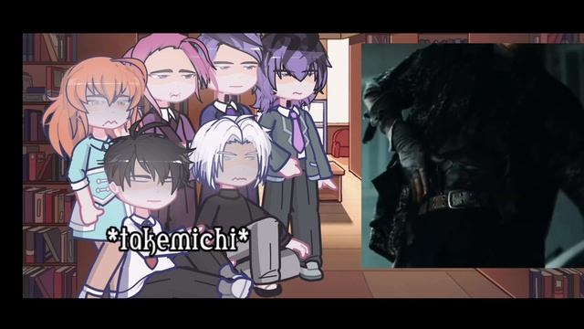 tokyo revengers react to takemichi as Niragi / токийские мстители  реакция
