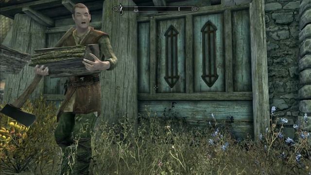 Skyrim. Сигурд с открытым ртом