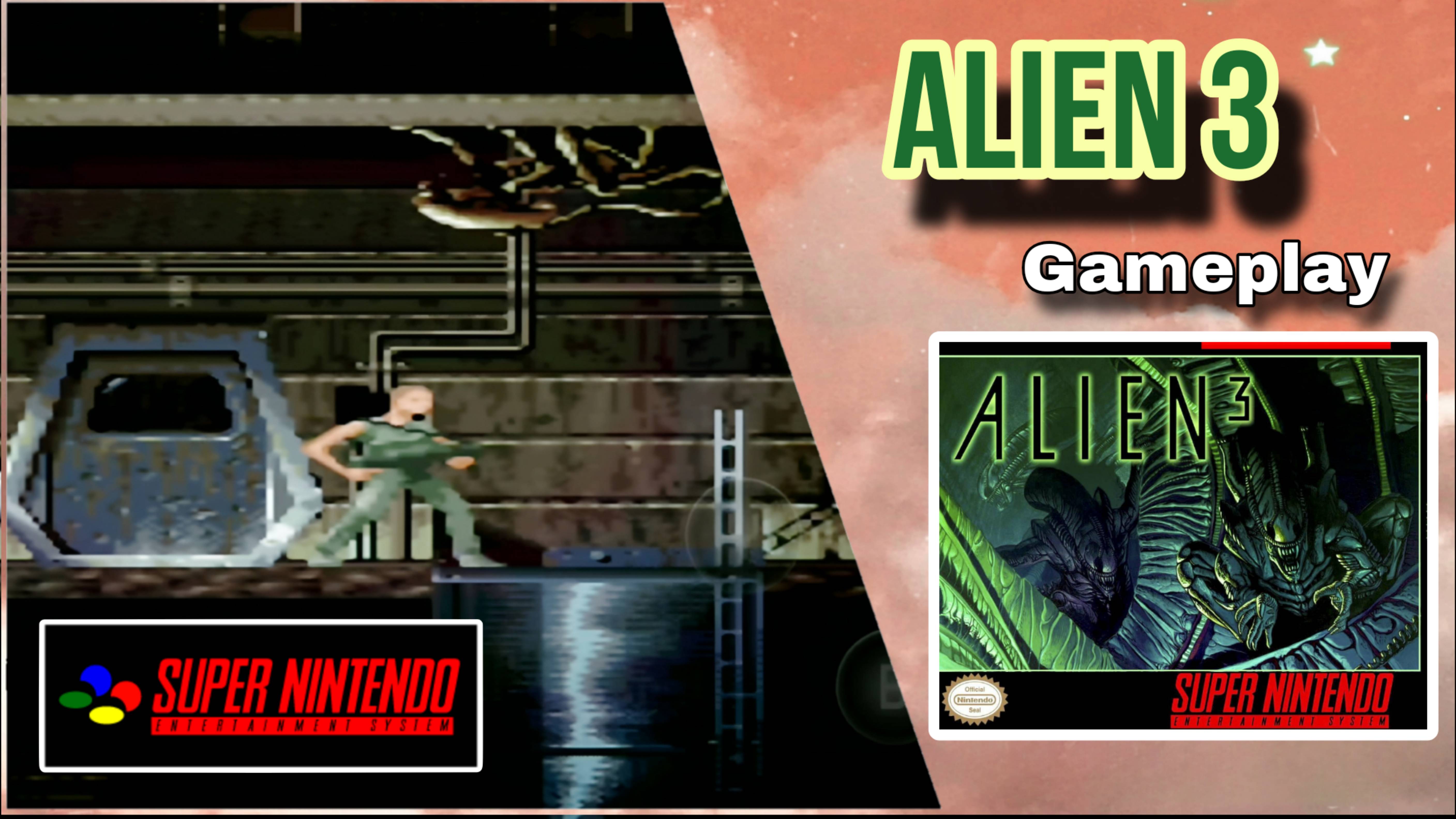 [SNES] Alien 3 (Super Nintendo Gameplay)