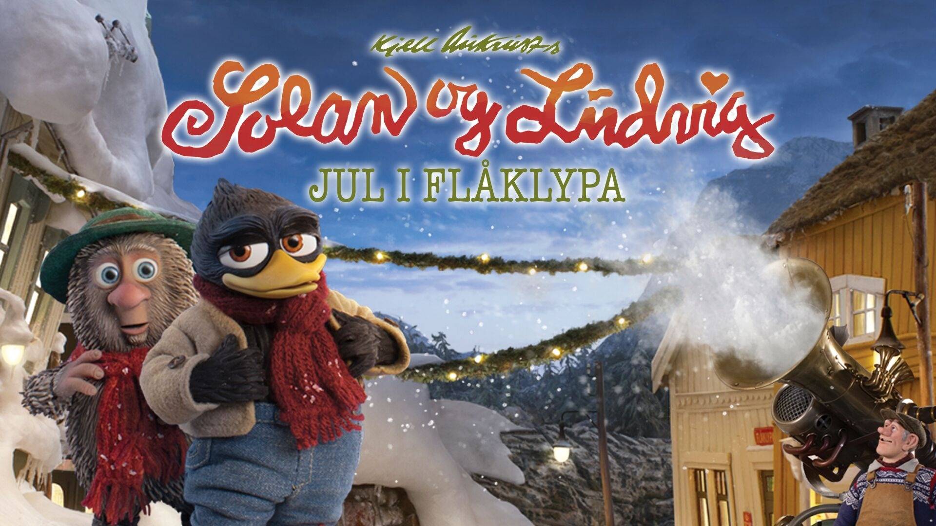 Снежные приключения Солана и Людвига — Solan og Ludvig – Jul i Flåklypa - Трейлер мультфильма