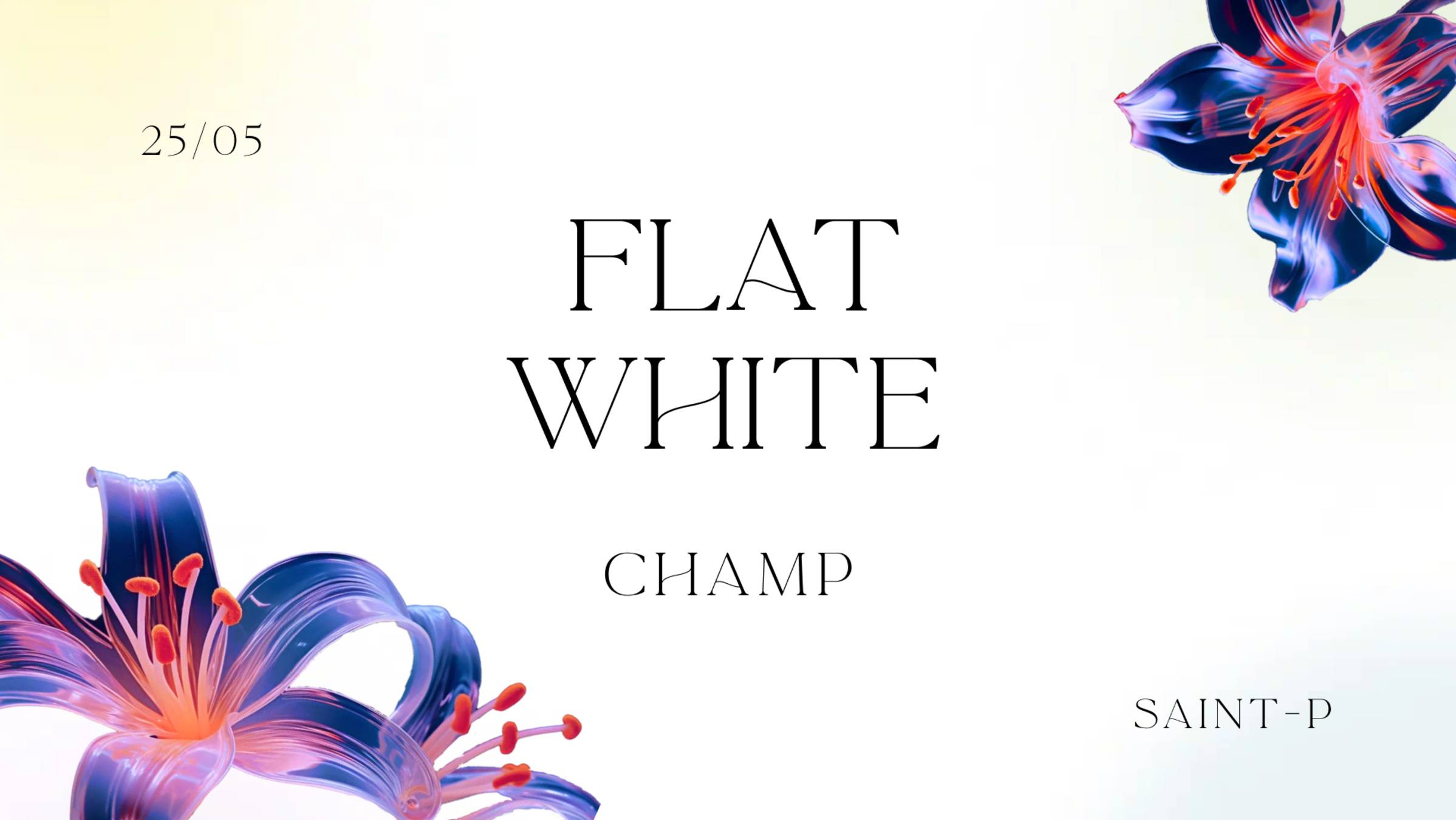 FLAT WHITE CHAMP 2025