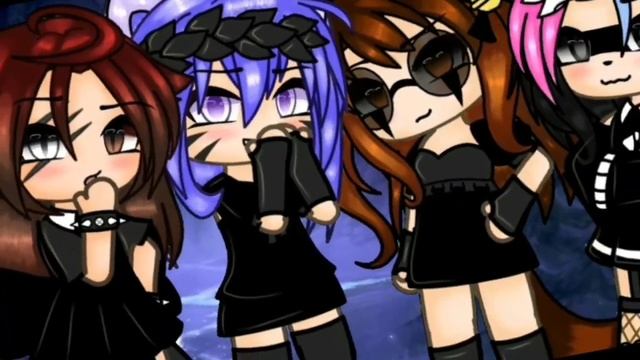 ~meme~"чёрная одежда"||gacha club||
