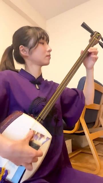 _Sayo Komada #shamisen #和楽器 #弾いてみた#gunsnroses #guitar #rock