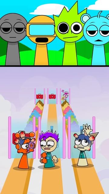 Sprunki Song Animated Music Video. Cartoon. Sprunki.