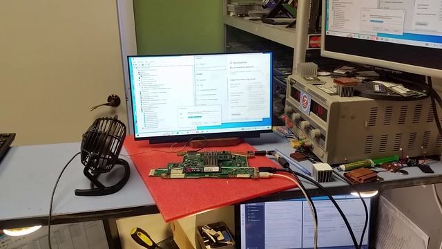 Матплата Asus X509MA заказ 19028 - контрольный запуск.