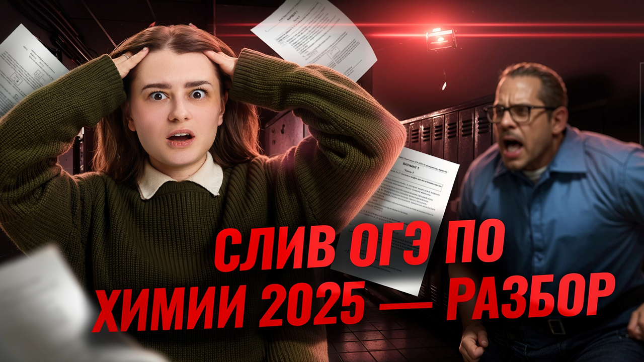 Разбор слива ОГЭ по химии | Умскул