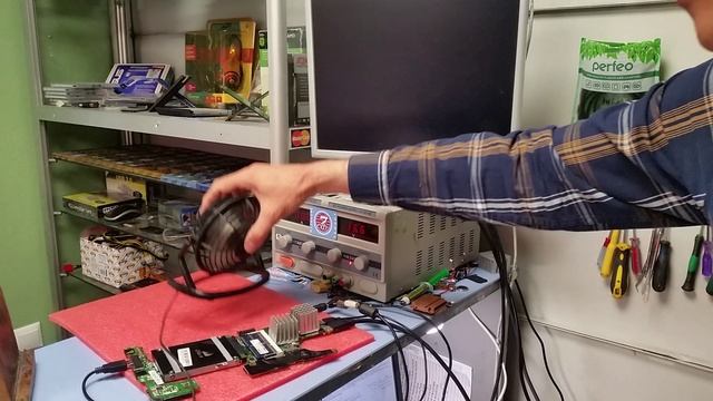 Матплата Asus EEE PC 1015B заказ 19029 - контрольный запуск.