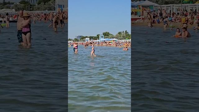 Анапа Море 2024 июнь. Обзор погоды и состояния моря в Анапе на Городском Центральном песчаном пляже