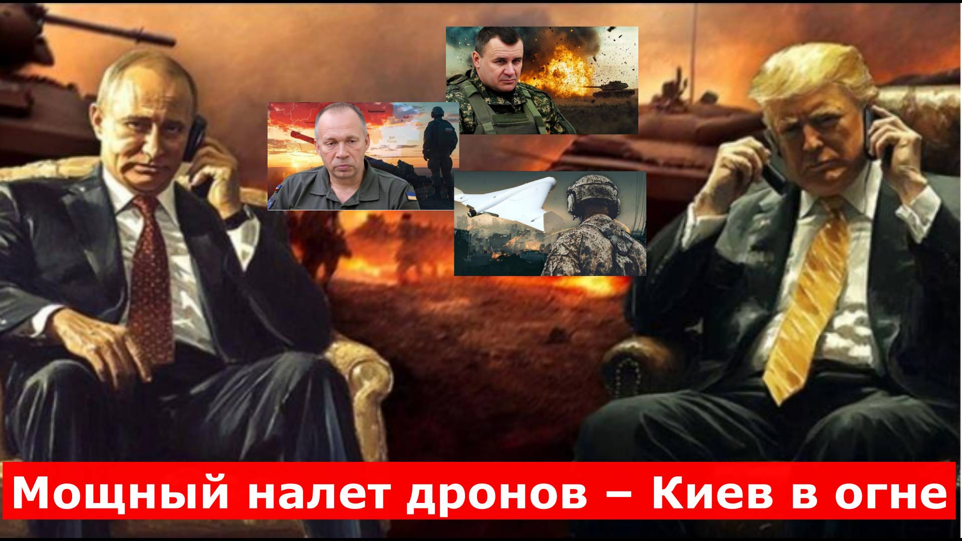 "Именно этого ждали после Стамбула": Мощный налет дронов – Киев в огне, Сырскому ставят условия