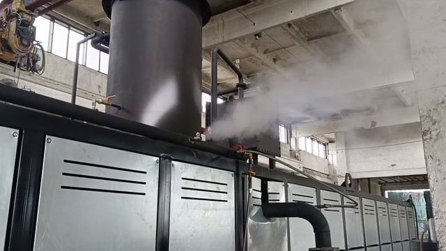 Переработка пластика в пиролизной установке
