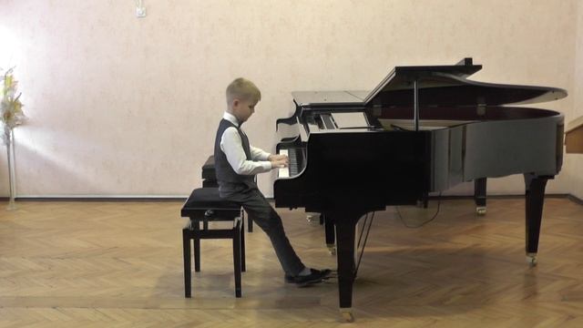 Г.Свиридов. Парень с гармошкой. Павел Гавюк, 1 класс