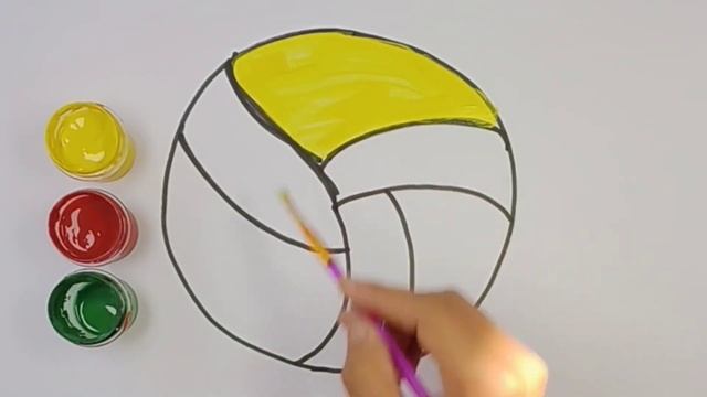 Ball drawing for kids  Bolalar uchun top rasm chizish Рисунок мяча для детей