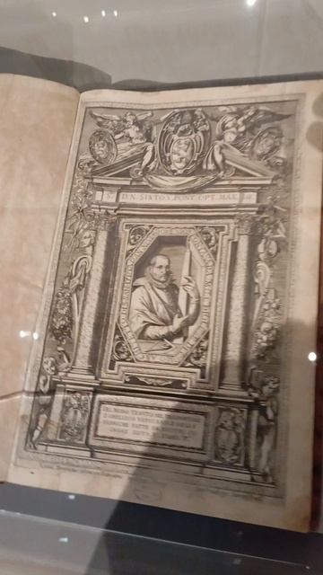 Фолиант Дрменика Баса. 1580. О перемещении Ватиканского обелиска. Из библиотеки РАН РФ.