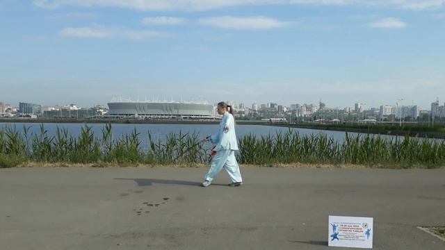 Тайцзи—меч Цзянь №1 Яншен 32 формы /Taiji — Jian №1 Yangsheng 32 fo