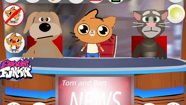 talking tom ben and simba news