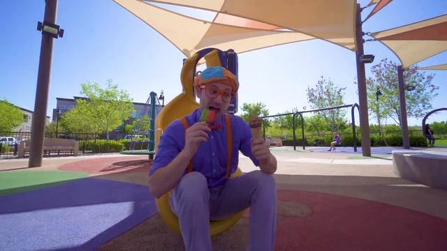 Блиппи (Blippi) - Песня про Мороженое!   Блиппи на Русском   Изучай этот Мир вместе с Блиппи   Blipp