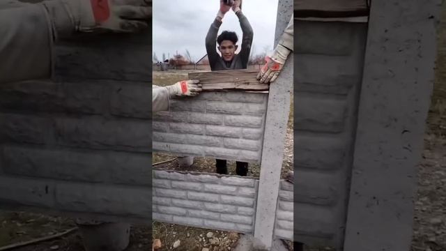 Быстрый монтаж ЕВРОЗАБОРА.