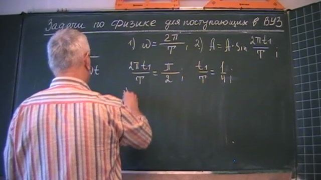 Часть периода колебаний