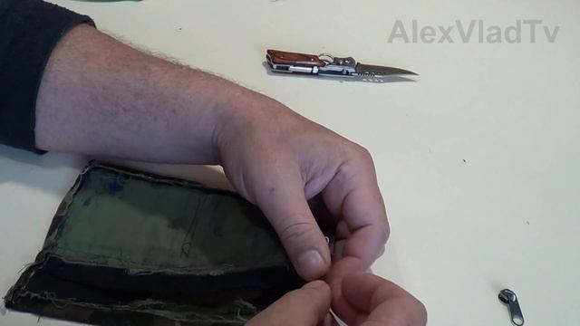 Ремонт молнии. Как отремонтировать молнию без выпарывания и замены.