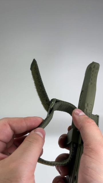 Нож НР-18 Кизляр эластрон Blackwash олива