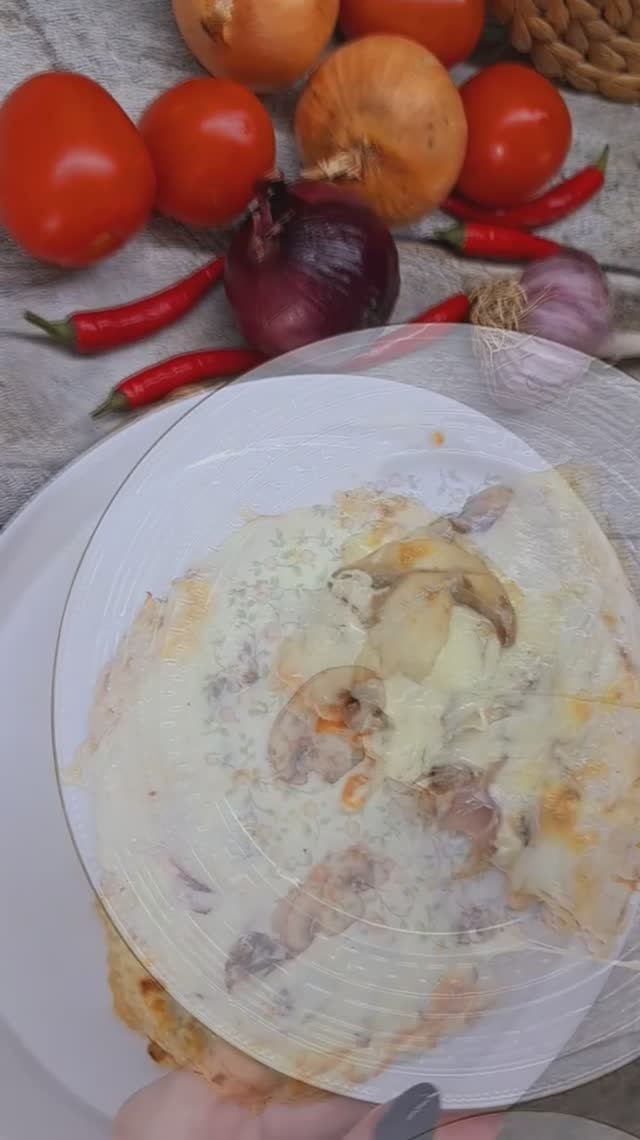 Мясная пицца!!!😋😋😋