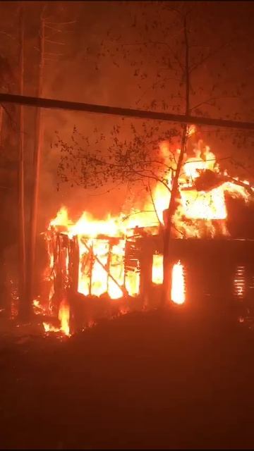 🔥Ночью дотла выгорел дом на берегу водохранилища в Дмитровском городском округе🔥