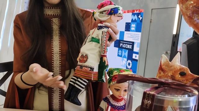 Игрушки и национальные платья в Мордовии