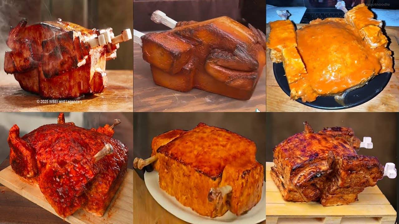 ГОТОВКА КУРИЦЫ ИЗ МАЙНКРАФТА ТИКТОК