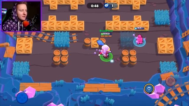 Поззи МОЙ  РЕКОРД  В БОЛЬШОЙ ИГРЕ BRAWL STARS 🔥