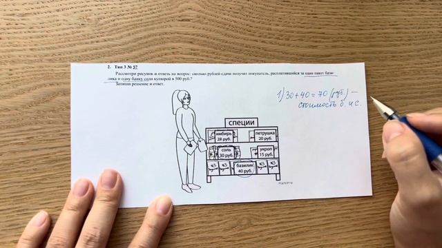 Задание 3.1. ВПР 4 КЛАСС. Математика