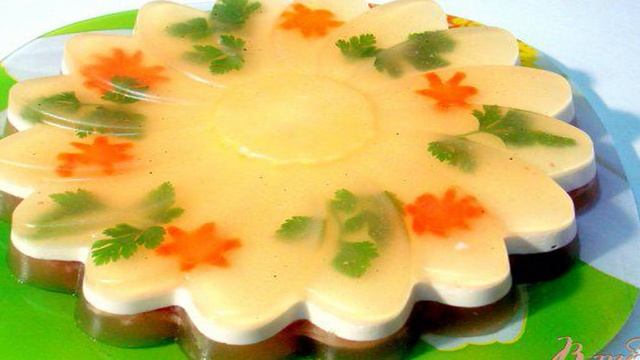 Заливное из курицы