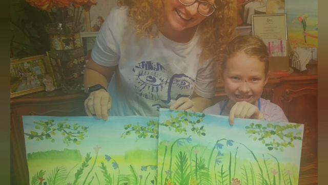 Правополушарное рисование: работы моих учеников