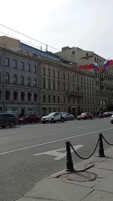на Невском проспекте в мае 2022