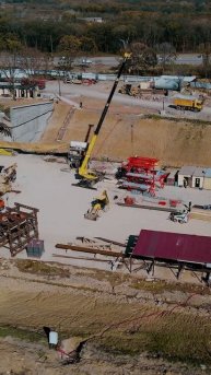 Технологические тележки. Строительство туннеля