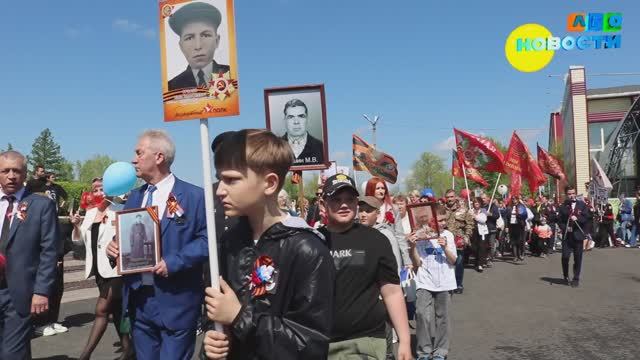 Митинг 9 мая в Локомотивном