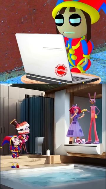 B1hJidJfUow - The Amazing Digital Circus. #animation #theamazingdigitalcircus #animal #jax #pomni
