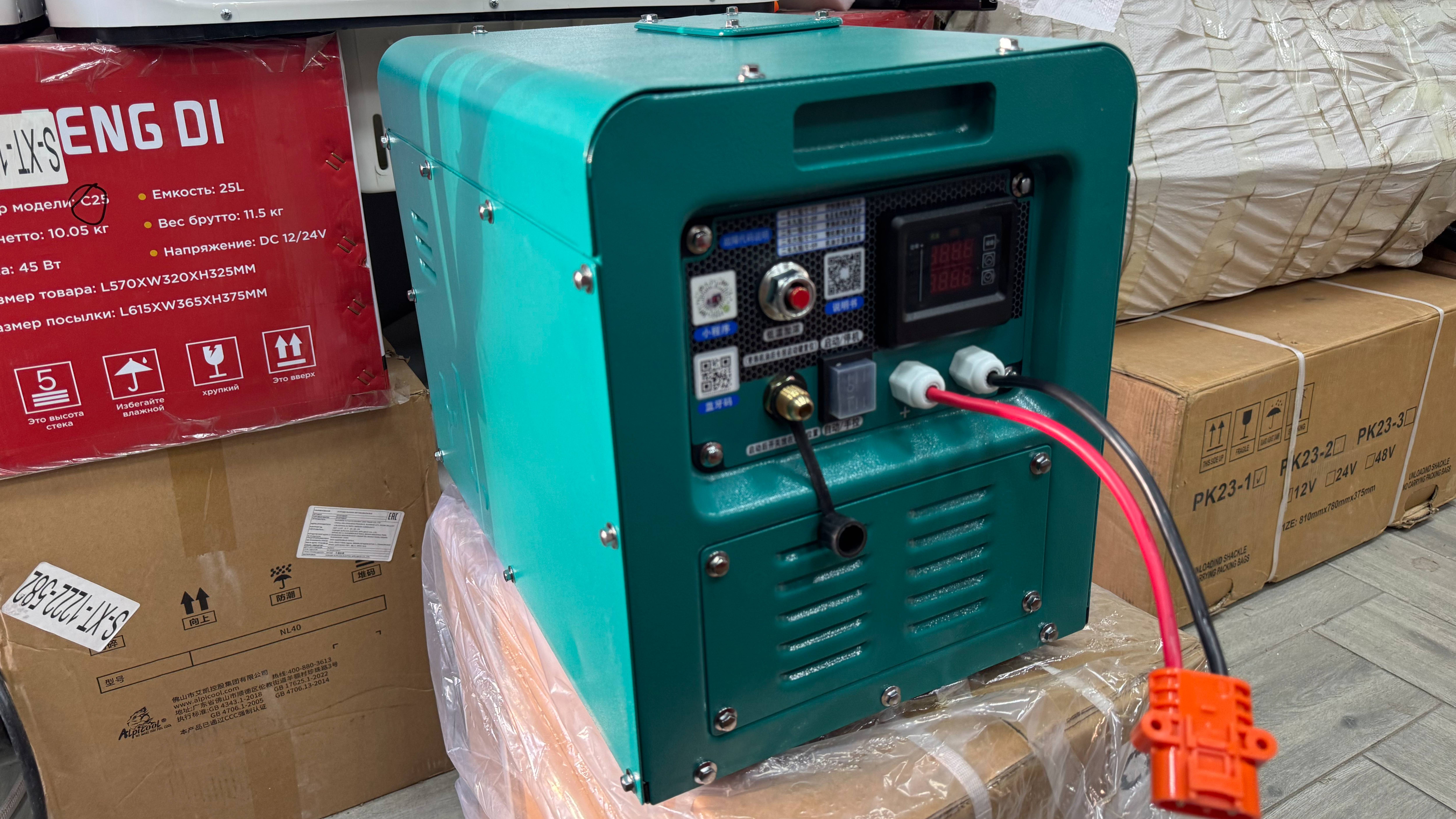 Генератор стояночный 24V 2,5 кВт - ГАЗОВЫЙ для электрического накрышного кондиционера