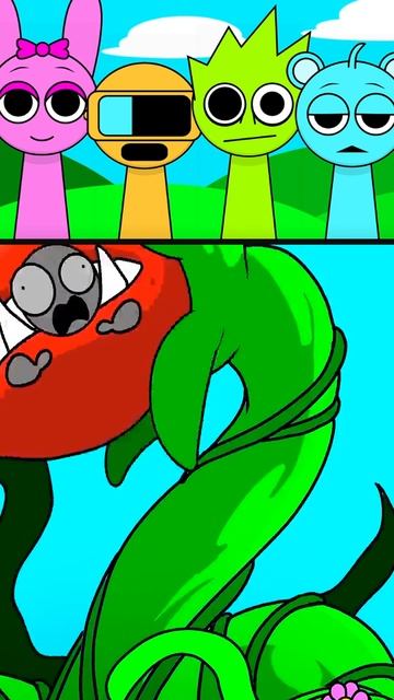 Sprunki. Animation #sprunki #animal  #animals #funny #rainbowfriends #cartoons #huggywuggy #games