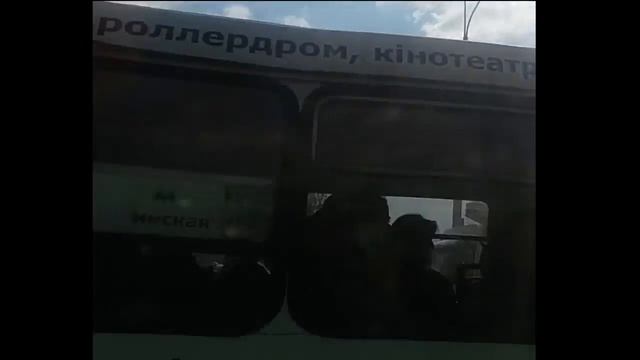 Поездка в тролейбусе Киев 12.03  #4042 маршрут №24