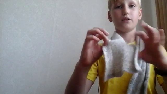 фокус с шарфом