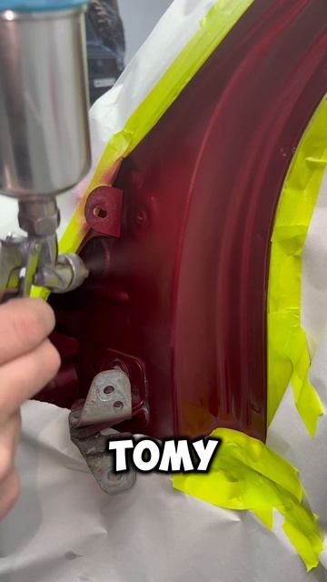 Локально устранили небольшой ржавый дефект #кузовнойремонт #покраска #детейлинг