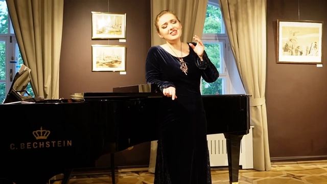 Ольга Антипова исполняет романс "Здесь хорошо" Рахманинова. Фортепиано — Татьяна Железнова