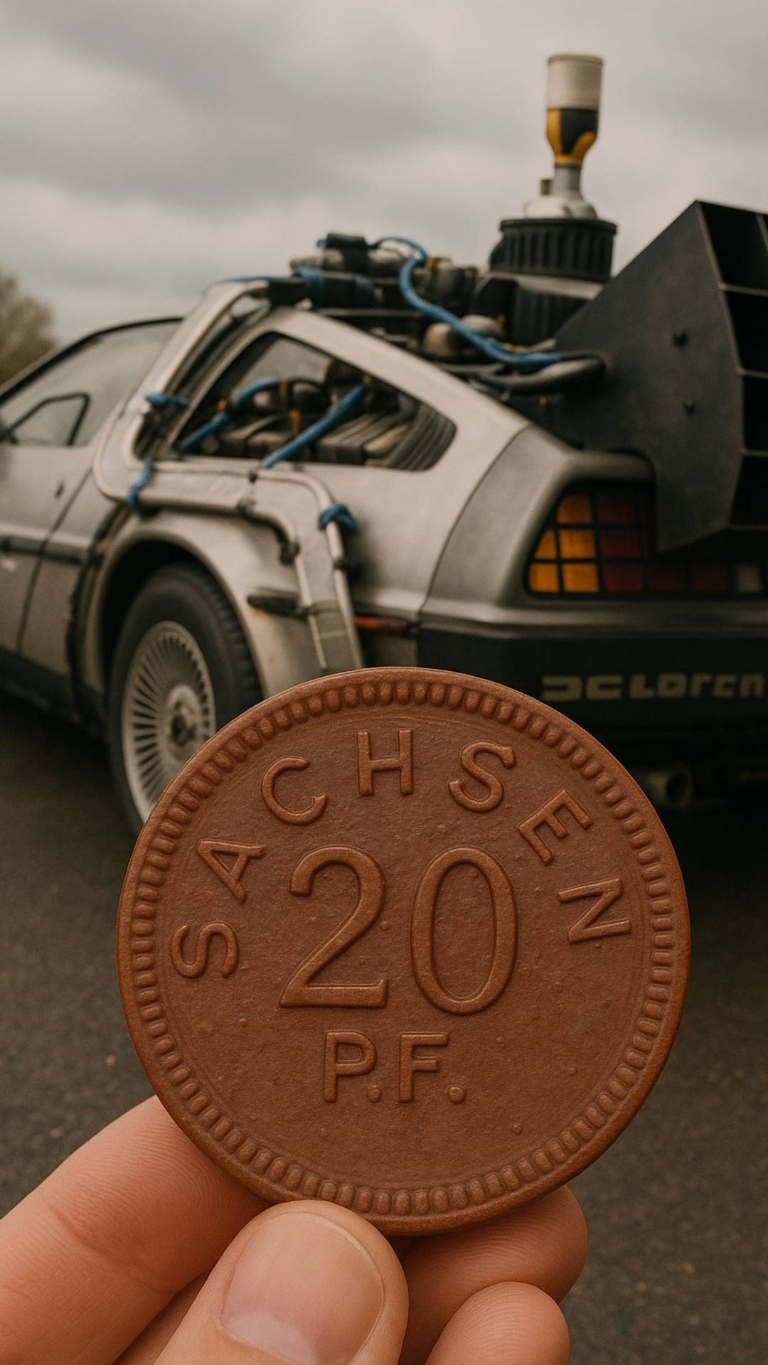 20 пфеннигов 1921г Нотгельд, Федеральная земля Саксония, Германия.