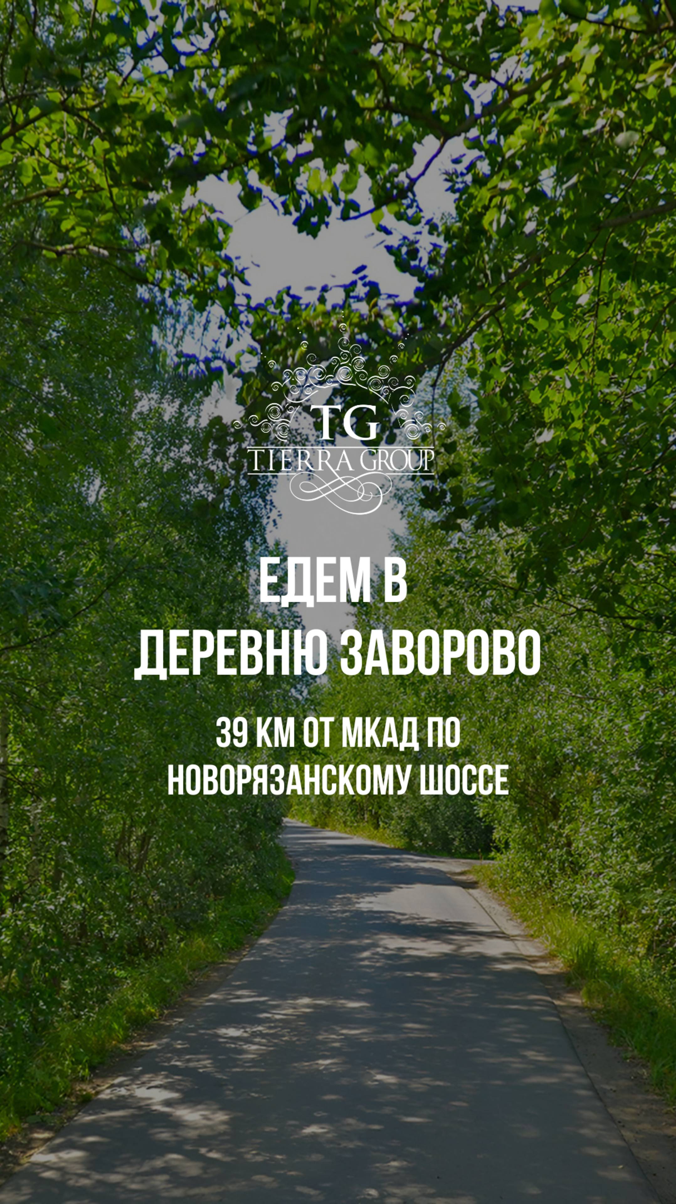Едем в деревню Заворово 🌳
